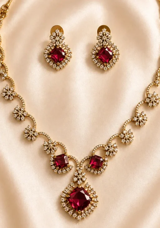 ADStone3DiamondNecklace (AD3DN001)