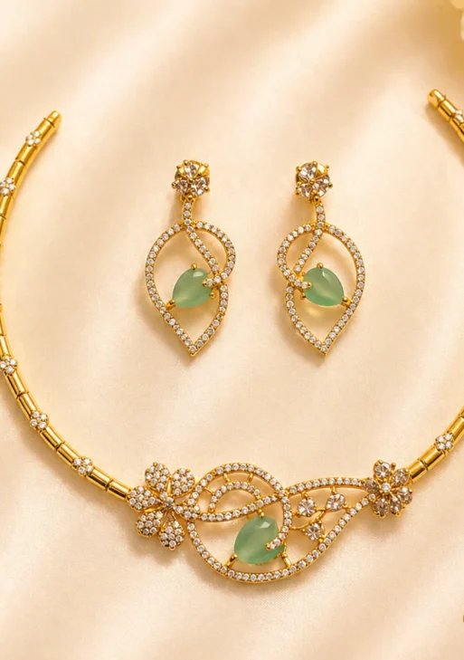 ADStoneShankuNecklace (ADSSN001)