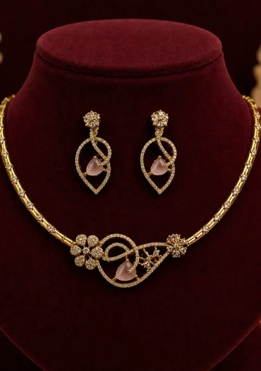 ADStoneShankuNecklace (ADSSN001)