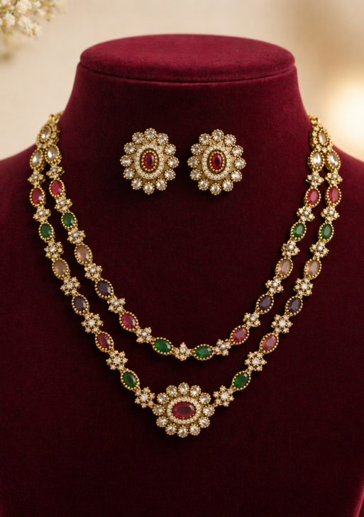DoubleLayerMultiNecklace (DLMN001)