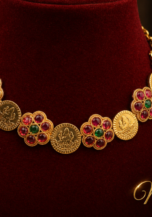 FlowerKaasuChokerNecklace (FKCN001)