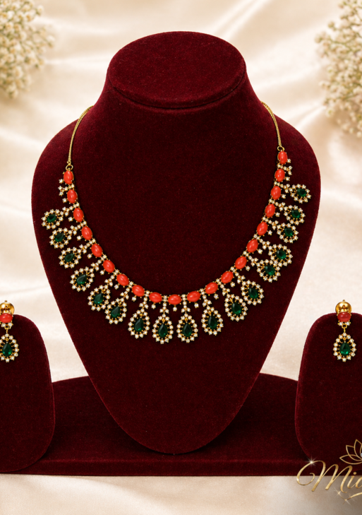 HavalaWithGreenStoneNecklace (HWGSN001)