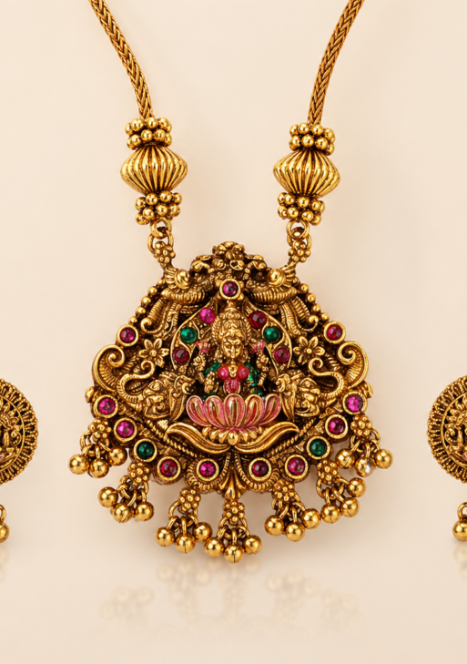 LakshmiPendantSinglechainLonHara(LPSLH001)