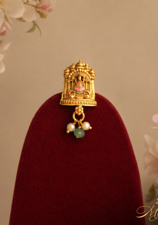 LakshmiSquareShapedDoubleLayerLongNecklace(LSSDLLN001)