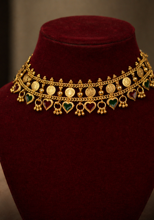 GoldCoinPurpleStarChoker(GCPSC001)