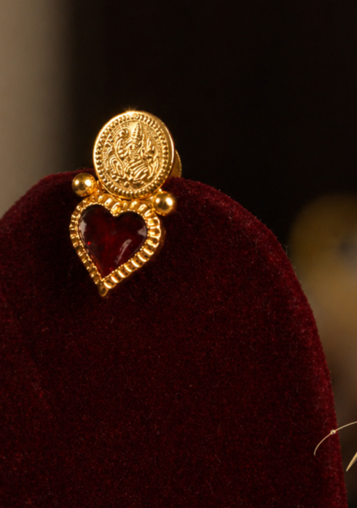 RedGreenHeartGoldCoinChoker (RGHGC001)