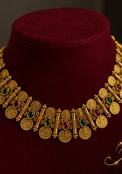 TwoSmallCoinNecklace(TSCN001)
